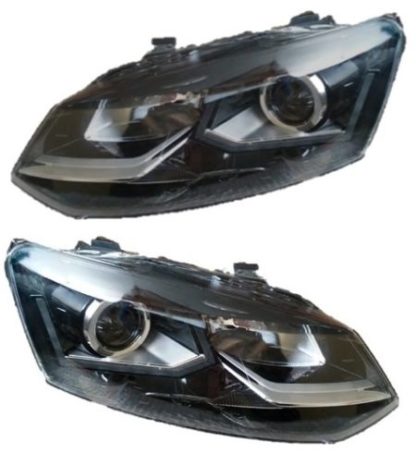 104VWPL13RG - PAR DE FAROS VENTO / POLO 13-18 LEDS